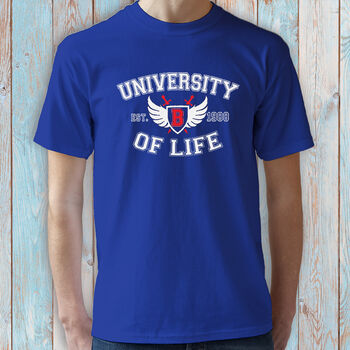 Personalised University Of Life T Shirt, 4 of 8