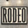 This Ain't My First Rodeo Typography Print, thumbnail 1 of 3