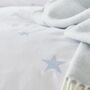 Scattered Stars Blue Pillowcase, thumbnail 4 of 4
