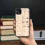 iPhone Case Vintage Library Card, thumbnail 1 of 2