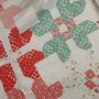 Quilt Christmas Heirloom Blanket, Large Sofa Throw, thumbnail 4 of 5