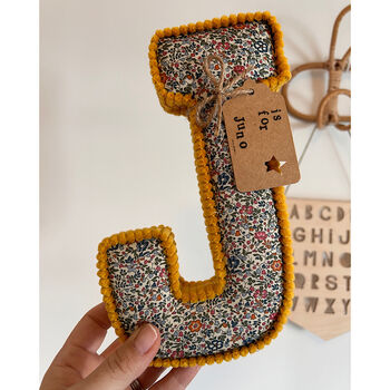 Liberty London Fabric Decorative Letters, 3 of 11