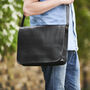 Classic Leather Messenger Bag, thumbnail 1 of 8