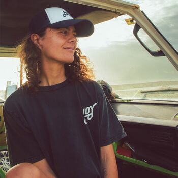 Hoy Classics Recycled Trucker Cap Navy / White, 4 of 6