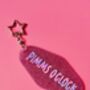 The 'Pimms O'clock' Sparkly Motel Keyring / Summer Drinks Gift / Garden Party Accessories / Fun Quote Keychain, thumbnail 1 of 7