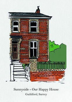 Personalised House Drawing, 3 of 3