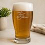 18th Birthday Gift Shooting Star Engraved Pint Glass, thumbnail 6 of 11