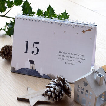 Personalised Countdown To Christmas Advent Calendar, 8 of 12