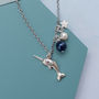 Personalised Narwhal Charm Necklace, thumbnail 2 of 6