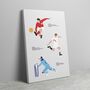 England World Cup Collection Canvas, thumbnail 1 of 2