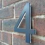 3D Anthracite Grey House Numbers, thumbnail 6 of 11