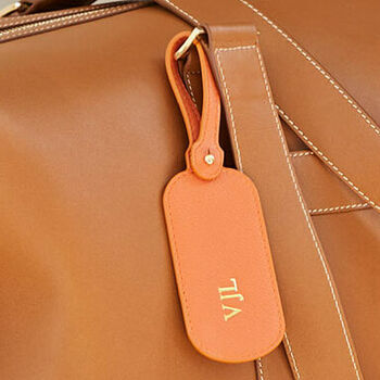 Luxury Leather Bag Identifier Tag Stocking Filler, 2 of 4
