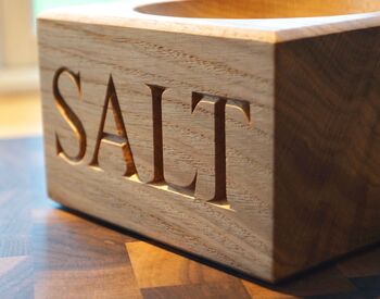 Oak Salt Bowl, 5 of 5