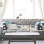 Boho Linen Cushion With Fringe 30x50cm, thumbnail 3 of 3