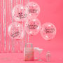 Same Willy Forever Hen Party Confetti Filled Balloons, thumbnail 1 of 3