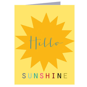Mini Hello Sunshine Card, 2 of 5