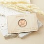 70th Birthday 1954 Farthing Personalised Wallet Card, thumbnail 2 of 6