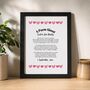 Personalised Hen Party Print Special Poem For Bride To Be, thumbnail 1 of 7