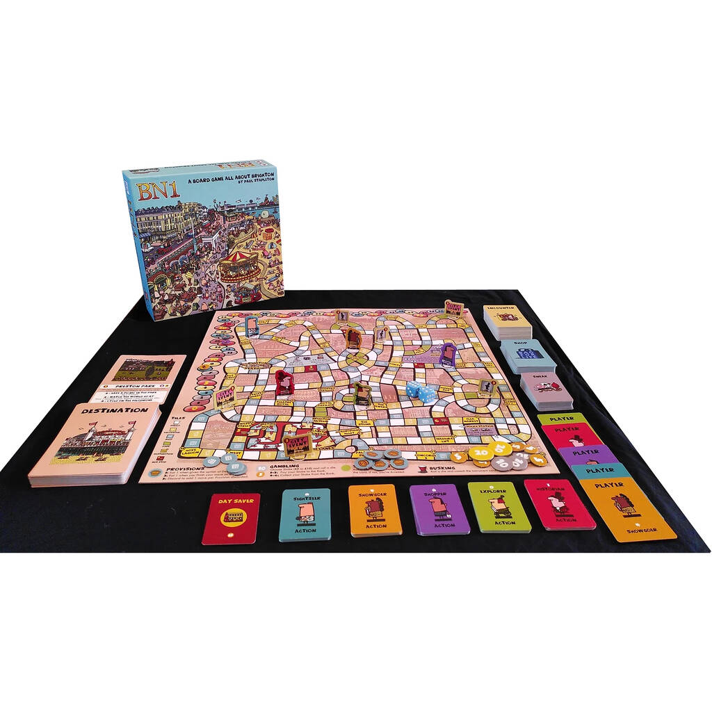 BN1 - A Board Game All About Brighton: 3rd edition