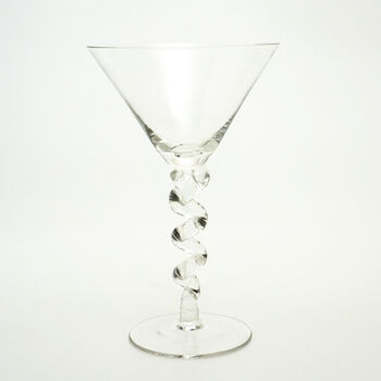 Twisted Spiral Stem Cocktail Glass, 5 of 10