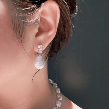 Shining Baroque Pearl Earrings, 3 of 4