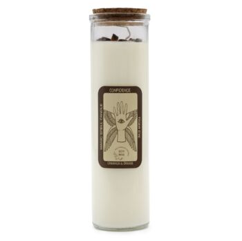Confidence Crystal Spell Candle In A Glass Jar, 2 of 4