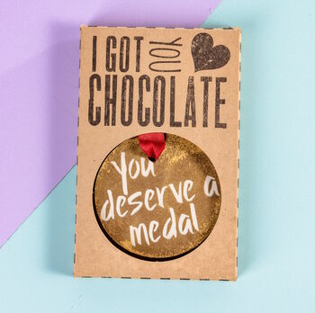 'Best Bridesmaid Ever' Chocolate Gold Medal Gift, 4 of 10