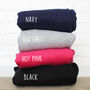 'Team Surname' Father And Child Hoodie Set, thumbnail 6 of 6