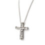 Dune Cross Silver Necklace, thumbnail 5 of 7
