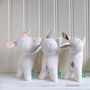 Easter Bunny Rabbit Plush Soft Toy, thumbnail 10 of 11