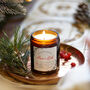 Personalised Mum And Dad Christmas Gift Candle, thumbnail 1 of 11