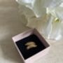 Adjustable 18 K Gold Plated Vine Leaf Ring, thumbnail 4 of 9