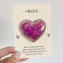 Personalised Pocket Heart Hug Gift Token, thumbnail 1 of 2