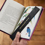Personalised Leather Book Mark For Dad, thumbnail 4 of 5