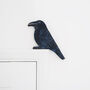 Hand Painted Raven Door Decoration, thumbnail 3 of 3
