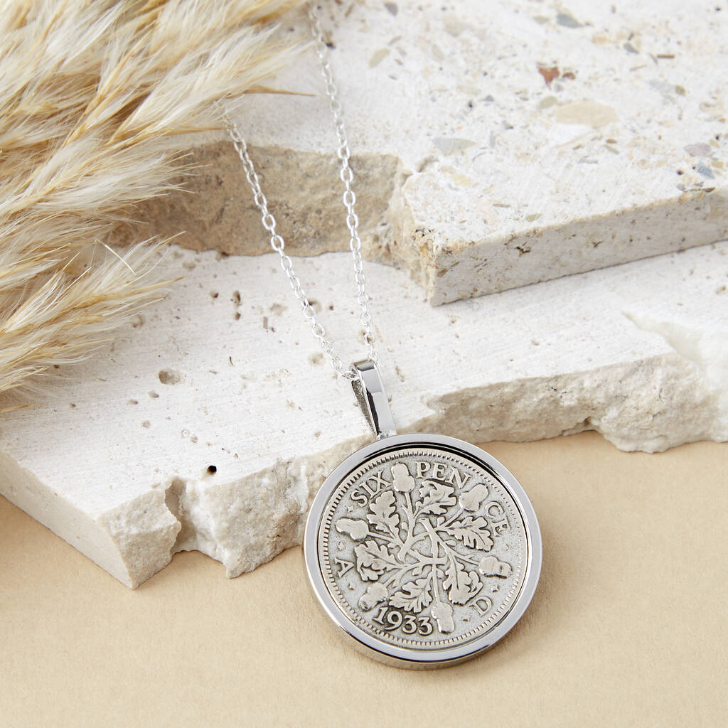 not on the high street sixpence necklace