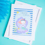 I Believe In Mermaids Bedroom Wall Art Nursery Print, thumbnail 1 of 6