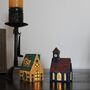 Diy Ornament Kit: Two Classic Paper Houses, thumbnail 2 of 11