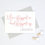 'You Stepped In…' Step Mum Mother's Day Card, thumbnail 1 of 2