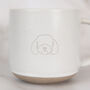 Cockapoo/ Cavapoo/ Maltipoo Engraved White Ceramic Tea/ Coffee Mug, thumbnail 3 of 7