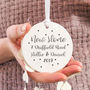 Personalised New Home Ceramic Decoration Gift, thumbnail 1 of 2
