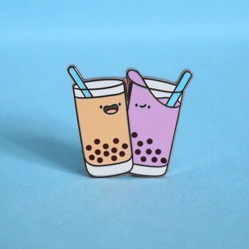 Boba Friends Enamel Pin | Cute Pin Badges, 4 of 5