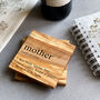 Mother/Father Definition Marble Coaster, thumbnail 4 of 12