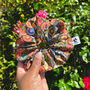 Japanese Print Geometric Scrunchie, thumbnail 1 of 4