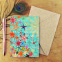 Asterozoa Starfish Print A6 Greetings Cards, thumbnail 1 of 7