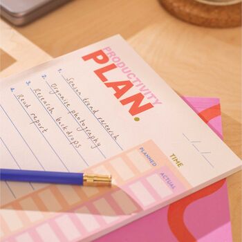 A5 Planner Pad | Time Clarity And Productivity Planner, 2 of 5
