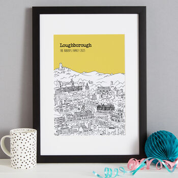 Personalised Loughborough Print, 2 of 9