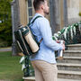 Deluxe Picnic Backpack For Four And Flask Set, thumbnail 1 of 6
