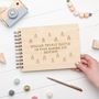 Personalised Scandi Christening Guest Book, thumbnail 1 of 8
