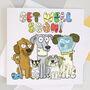 Get Well Soon Dogs Card, thumbnail 3 of 4